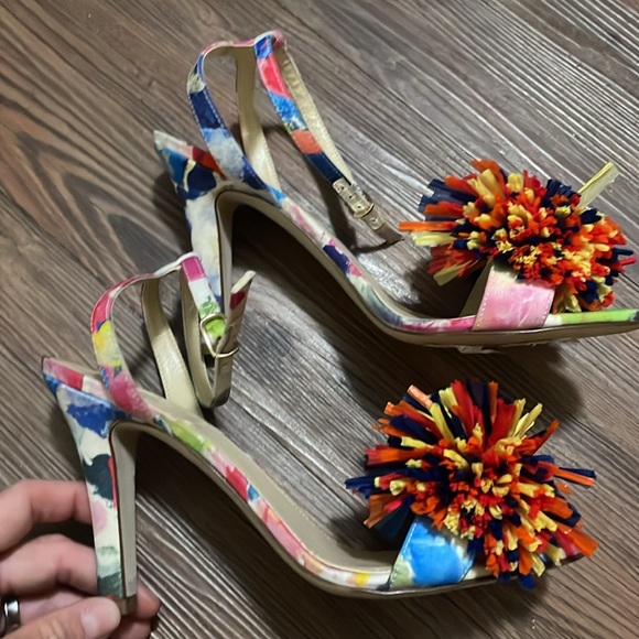 J.Crew Collection Raffia Bow Strappy Sandal Size 7,5!NEW - Picture 5 of 10